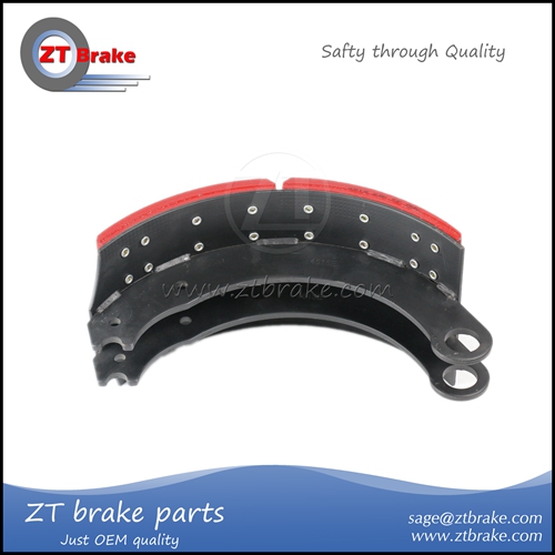 4515E lined brake shoe