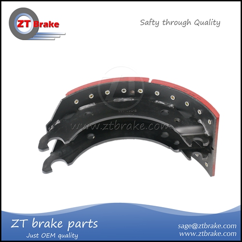 BPW180new lined brake shoe