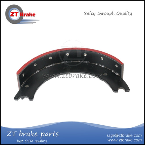 1308E lined brake shoe